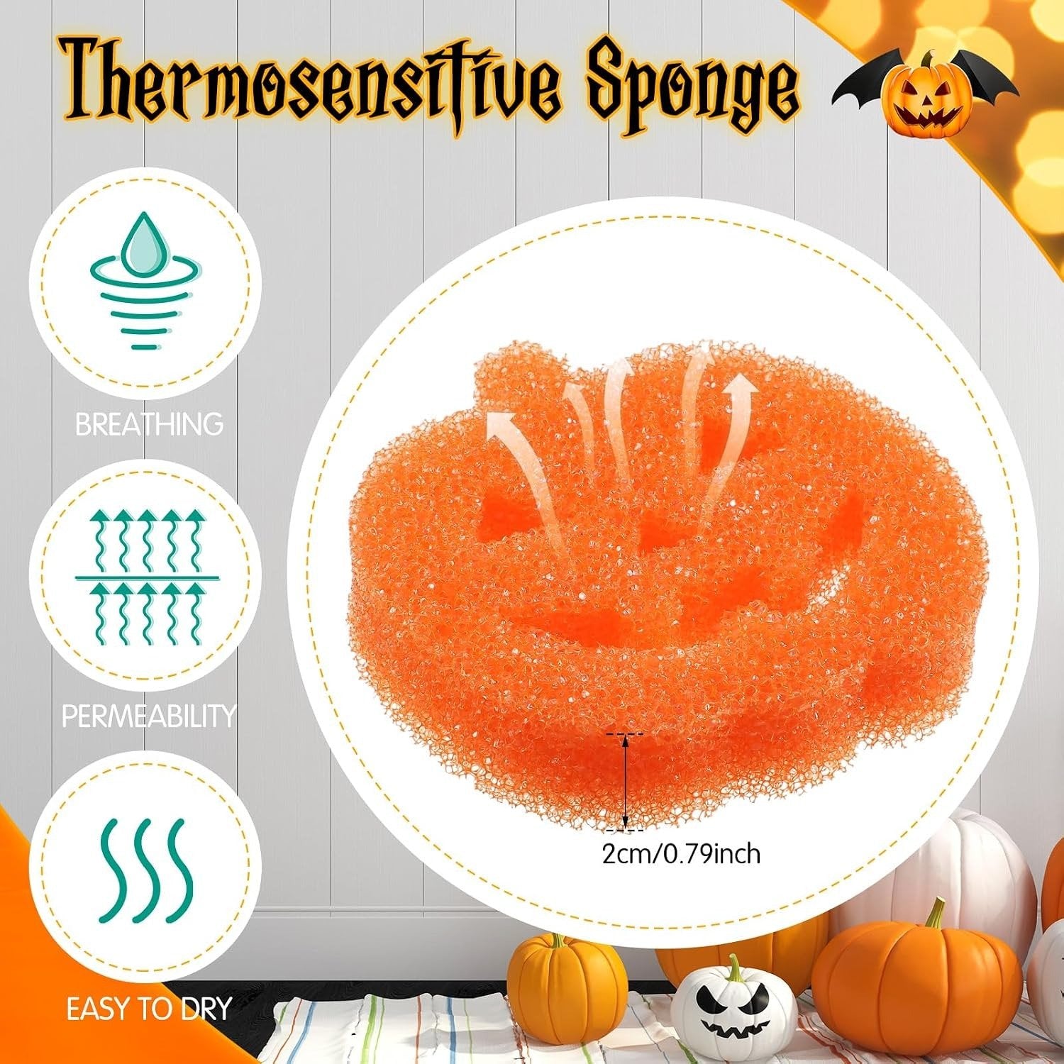 🫧6-Pack Halloween Dish Sponge🧽