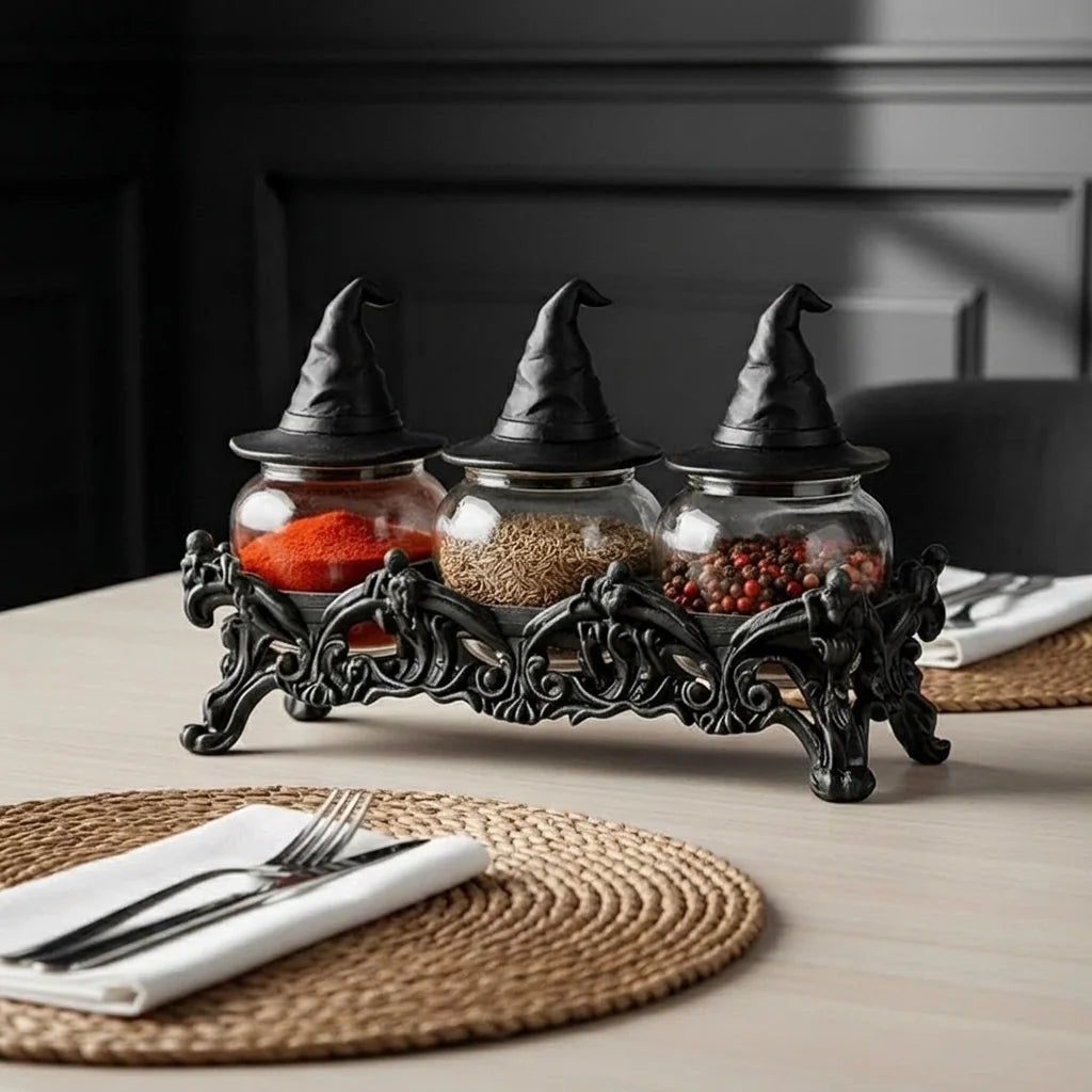 🧙‍♀️Gothic Witch Spice Jar Set