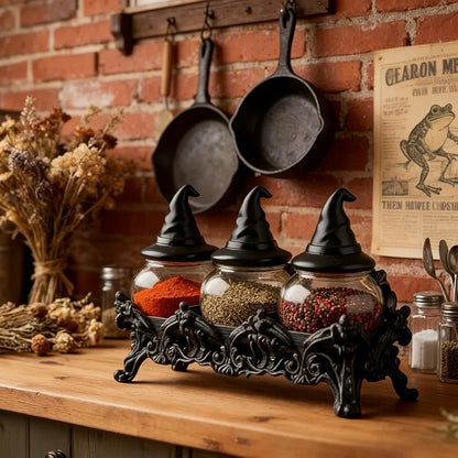 🧙‍♀️Gothic Witch Spice Jar Set
