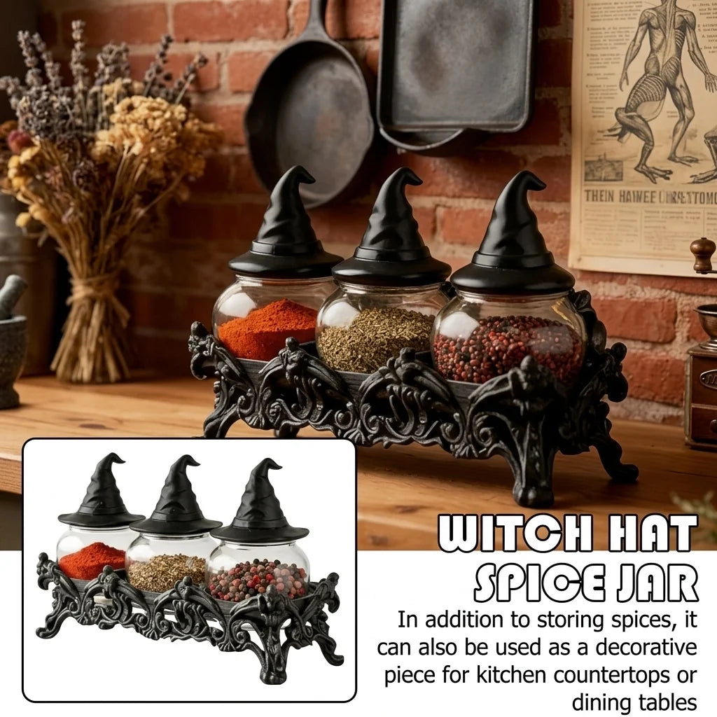 🧙‍♀️Gothic Witch Spice Jar Set