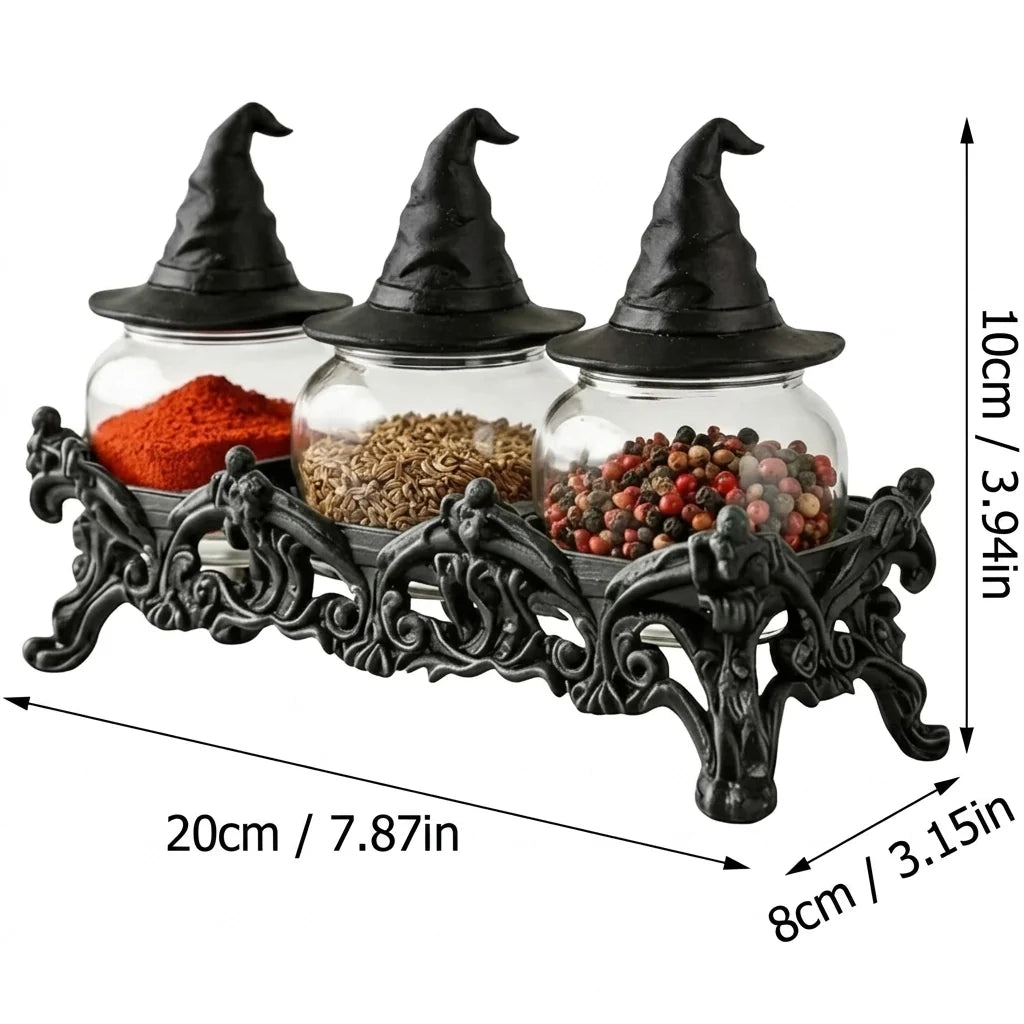 🧙‍♀️Gothic Witch Spice Jar Set