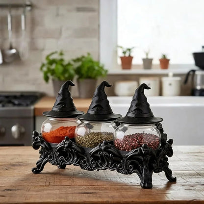 🧙‍♀️Gothic Witch Spice Jar Set