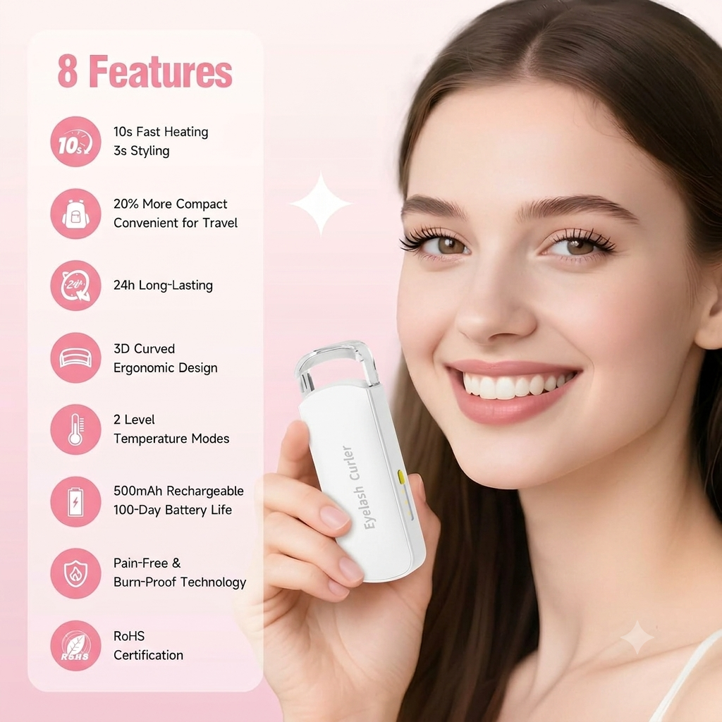Curly 2.0 - Heated Eyelash Curler